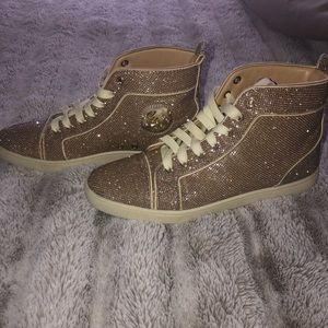 Christian louboutin red bottom sneakers